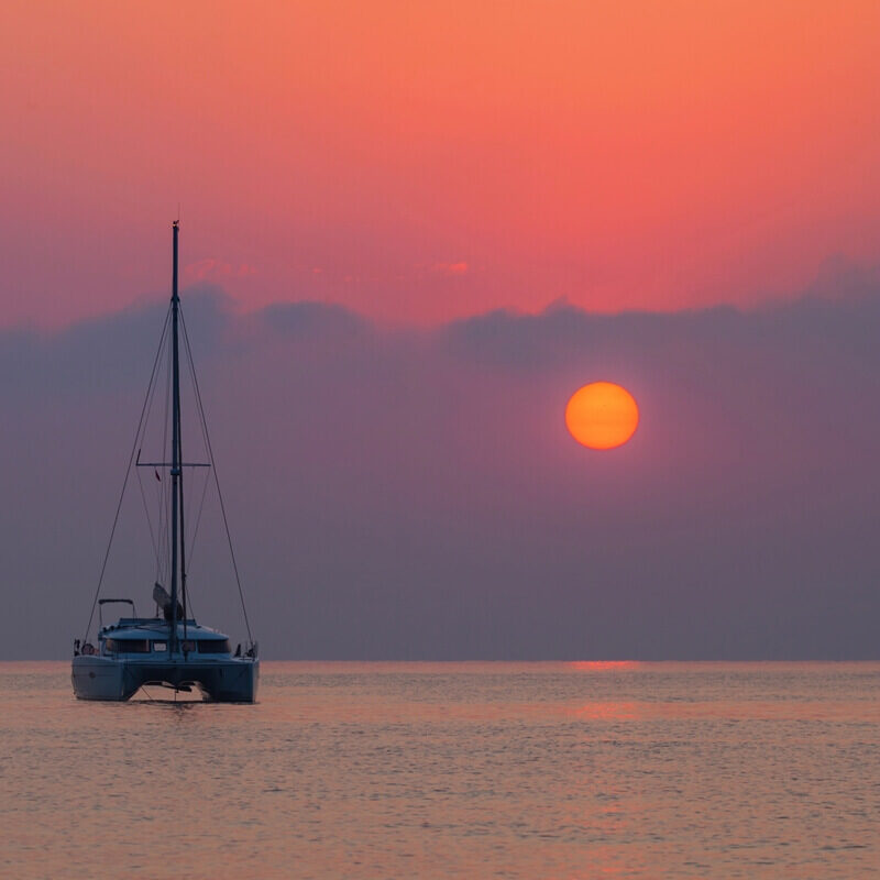 catamaran sunset cruises in santorini